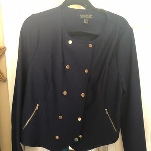 Deep Navy Blue Forever 21 Jacket